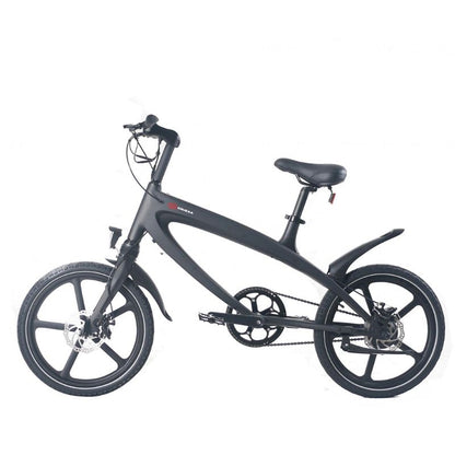 Cruzaa Carbon Black E-Bike With Built In Speakers & Bluetooth SKU100004