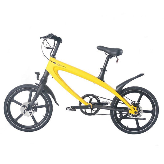 Cruzaa Solar Beam Yellow E-Bike With Built In Speakers & Bluetooth SKU100002
