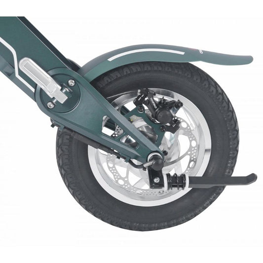 Cruzaa back wheel mango green sit down scooter
